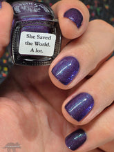 Load image into Gallery viewer, She Saved the World. A Lot.
